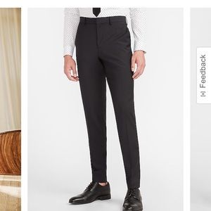Express Suit Pant Black